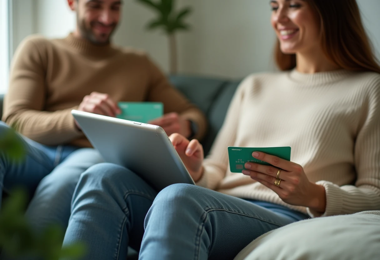 Shopping online with rewards card