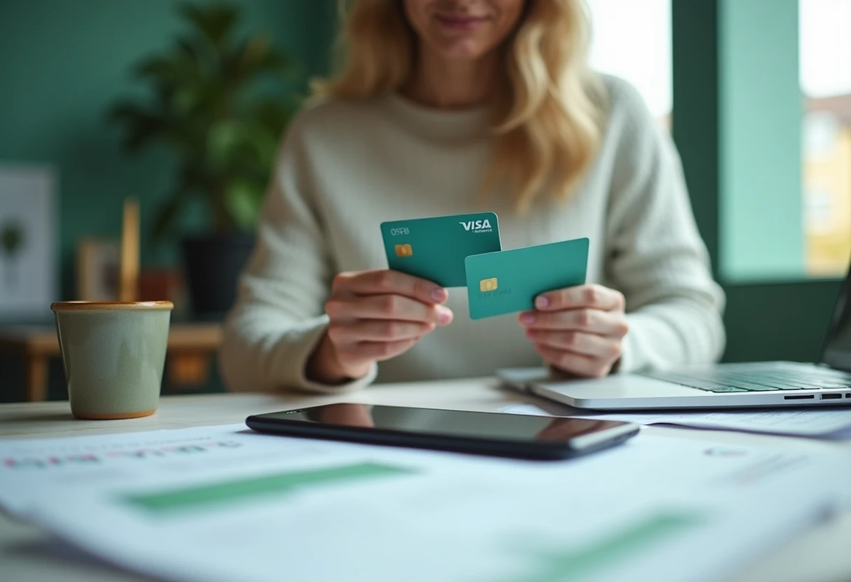 Organizing credit card choices